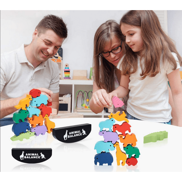 Quality Wooden Blocks for Concentration and Motor Skills Training HahaGift Cute Dinosaur Stacking Toys for Kids Best Holidays & Birthday Gift for Toddlers Quality Wooden Blocks for Concentration and Motor Skills Training HahaGift Cute Dinosaur Stacking Toys for Kids Best Holidays & Birthday Gift for Toddlers